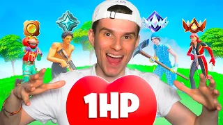 Das Fortnite RANKED *1HP* TURNIER! 👑