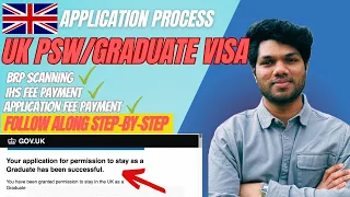 How to apply for UK PSW (Graduate Route) Visa | Explained in English | 2024