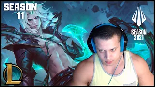 💥 Tyler1 REACTS TO SEASON 11 OPENING | League Of Legends Cinematic | Viego, The Ruined King