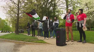 Protesters demand ceasefire in Gaza