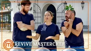 Edu Soto, Silvia Abril y Corbacho imitan ¡a los jueces! | REVIVE MASTERCHEF