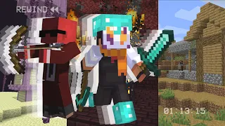 BEATING MINECRAFT IN REVERSE (w/ @reddoons)