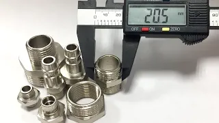 Дюймовые резьбы от 1/8" до 1". Сколько это в миллиметрах?