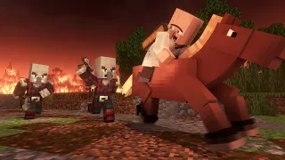 Villagers Vs Pillagers Life | Minecraft Animation (Part I )