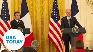 President Biden, Macron discuss support, strategy for war in Ukraine | USA TODAY