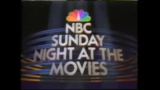 NBC Sunday Night At The Movies intro 1990