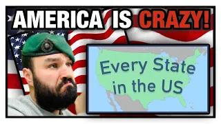 British Marine Reacts To Every State in the US