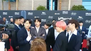 BTS at BBMAs 2019 Red Carpet OFF SCREEN Footage