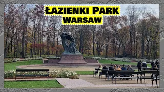 Łazienki Park (Łazienki Królewskie) - WARSAW'S GREEN OASIS in the city centre