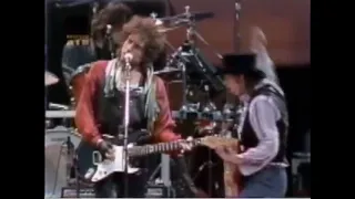 BOB DYLAN & TOM  PETTY Live 1986/ "Everybody Must Get Stoned/Across The Borderline/Rainy Day Women"