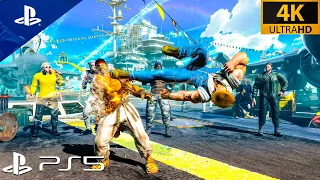Street Fighter 6 New 20 Minutes Exclusive Gameplay (RE Engine 4K 60FPS HDR)