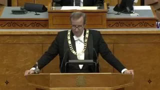 Vabariigi Presidendi Toomas Hendrik Ilvese kõne Riigikogu ees, 10.10.2016