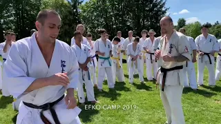 Karate outdoor fun EFKO camp 2019 2