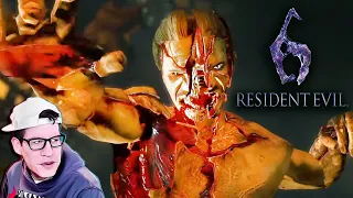 It's just a scratch - Lawrence and Bruce Play Resident Evil 6 Co-op Pt. 5