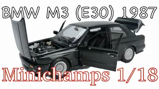 BMW M3 (E30) 1987 1/18 MiniChamps