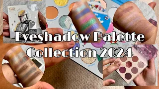 EYESHADOW PALETTE COLLECTION WITH SWATCHES PART 3 2024