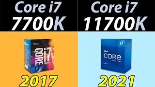 i7-7700K Vs. i7-11700K | How Much Performance Difference?