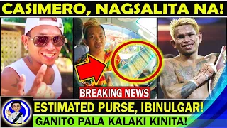 BREAKING: Casimero, nag-react na! Akhmadaliev, panis kay Alas sa kinita! Magkano ba kinita ni Alas?