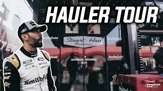 Inside a NASCAR hauler with Aric Almirola | Beyond the 10