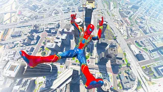 GTA 5 IRON SPIDERMAN Ragdolls Compilation Episode 01 (Euphoria Physics Showcase)