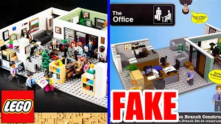 Real vs FAKE LEGO The Office Sets!