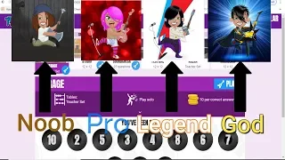 Noob Vs Pro Vs Legend Vs God TTRockstars