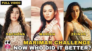 MARIAN RIVERA, ZEINAB HARAKE and SACHZNA "MARIMAR MAKE UP and DANCE CHALLENGE" WHO DID IT BETTER?