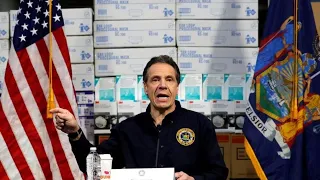 Watch live: New York Governor Cuomo holds coronavirus briefing