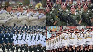 8 Most AWESOME Military Parades of Women's Troops in the World