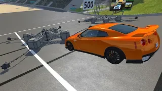 БОЛЬШОЙ СПИННЕР с ШАРАМИ И АВТОМОБИЛЯМИ - BeamNG Drive #71