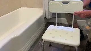 Assembly of a Shower Chair Bath Bench