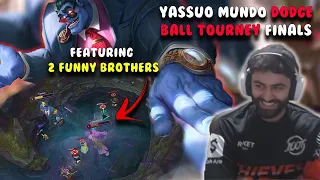 YASSUO Hosting ' Mundo Dodge Ball Tourney Finals ' With 2 So Funny Brothers Who Made it !