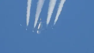 Airbus A380 ? High altitude spotting