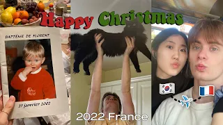 [ENG] 종강 후 프랑스로 ✈️ 6개월만에 재회 🥺 남자친구 가족들과 보내는 크리스마스 🎄🤍🇫🇷