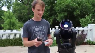 How to set up and align Meade ETX Telescope (RA and EC)