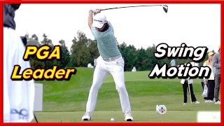 PGA Top Leader "Collin Morikawa" Powerful Swing & Solid Driver-Iron Slow Motions