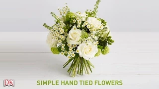 Flower Arrangement Tutorial: Simple Hand Tied Flowers