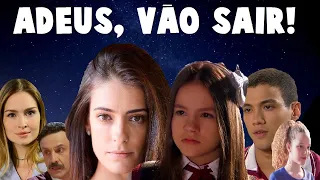 Adeus! Personagens que Vão Sair de As Aventuras de Poliana