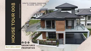 The "Relaxing Respite" Modern Industrial Mansion | GreenTures House Tour 008| South Forbes Mansion