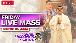 FILIPINO LIVE MASS TODAY ONLINE II MARCH 15, 2024 II FR. JOWEL JOMARSUS GATUS