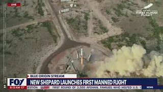 Blue Origin space launch: Bezos' New Shepard rocket launches from Van Horn, Texas | LiveNOW from FOX