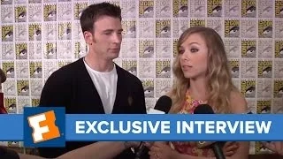 Chris Evans Scarlett Johansson Comic-Con 2013 Exclusive Interview | Comic Con | FandangoMovies