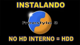 INSTALANDO A FREESTYLE.775 - NO HD INTERNO-HDD- DO XBOX360 RGH