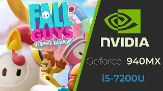 Fall Guys: Ultimate Knockout | Nvidia GeForce 940MX/MX130 - i5-7200U - 2 GB DDR5