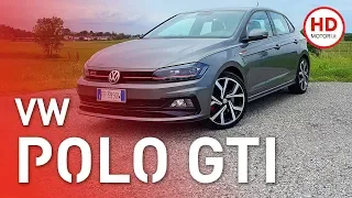 Volkswagen Polo GTi: prova su strada della compatta da 200 CV