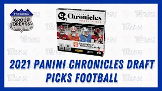 2021 Panini Chronicles Draft Picks Football - 8 Box 1/2 Case Break #1