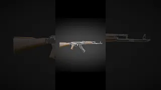 AK-47 Rifle | 3D Modelling