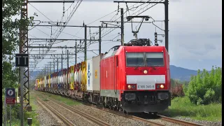 Trains in Occitanie, France: SNCF - TGV, AVE, TER, Intercités, Fret. Narbonne, Coursan, Agde