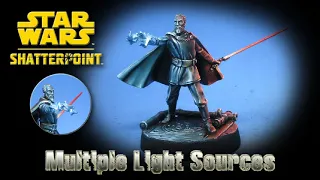 How to paint Multiple Light Sources: Shatterpoint Count Dooku