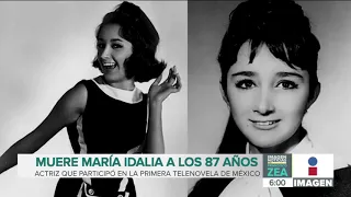 Muere la actriz María Idalia a los 87 años | Noticias con Francisco Zea